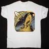 Винтажная футболка группы IRON BUTTERFLY из плотного хлопка, белая, полноразмерная, унисекс