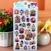 KPOP Demon Hunters Group 3D Embossed Cute Cartoon Stickers Self Adhesive Creative Decorative Supplies for DIY Children's gifts