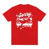 Sorry Got Plans Funny Cat Meme Vintage Graphic T Shirts Men Women's Fashion Trend Tops T-shirt Summer Casual 100% Cotton T Shirt