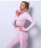 Women's Tracksuit Seamless Women Yoga Set Workout Sportswear Gym Clothing Fitness Long Sleeve Sports Suits