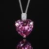 Jewelry Bird'S Nest Cut Dry Rose Heart Temperament Pendant Necklace Stone 20 * 20