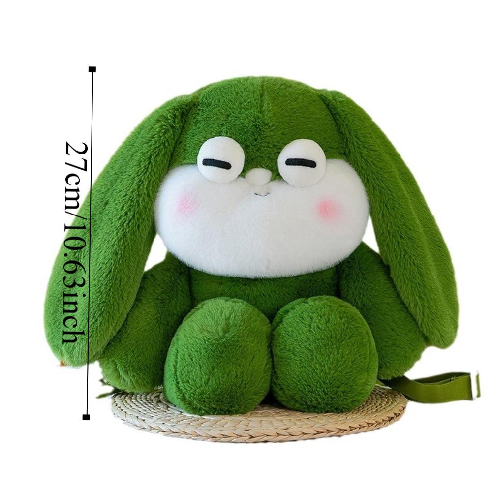 Cartoon Rabbit Plush Backpack Soft Cartoon Animal Backpack Cute Rabbit Plush Toy Ladies