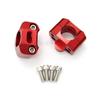 Пара 1 1/8" Алюминиевые CNC Подъемы Руля Мотоцикла 28 мм Регулируемые Зажимы для Толстого Руля Универсальная Модель Мотоцикла