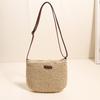 Trendy Medium-sized Straw Woven Bag For Everyday Stylish Outfits Urban Minimalist Style