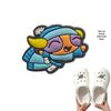 Съемные шармы для Crocs 'Летающая Девочка' - Модные Украшения для Обуви на Фестивали и Вечеринки