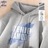Мужской свитшот с капюшоном с логотипом GENIOLAMODE