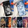 Арт Лев Чехол для телефона Oppo A54 A57 S A78 A58 A98 A5 A9 A91 A15 A16 A17 A52 A72 A76 A96 A74 A94 A77