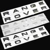 3D ABS Буквы Логотип Значок на Капот Автомобиля Наклейка на Капот Range Rover Эмблема L320 L322 L405 L494 Vouge Discovery Evoque Аксессуары НОВЫЕ
