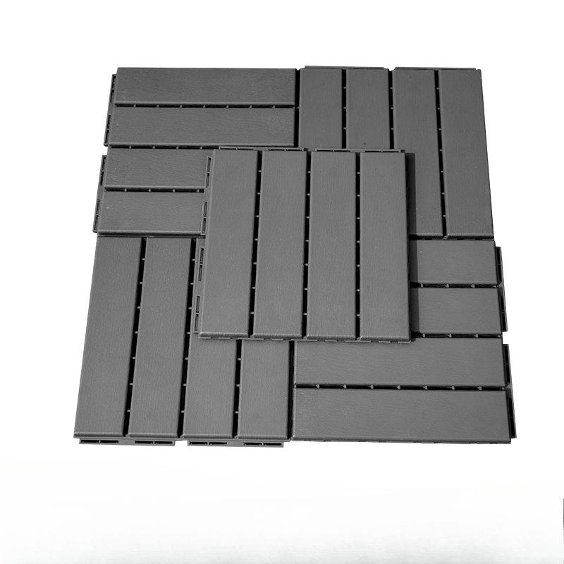 1 шт. Защелкивающиеся напольные плитки Несколько вариантов монтажа Открытая сетка Декинговые плитки Дренаж Нескользящие Садовые напольные доски Плитки для патио Декор для дома