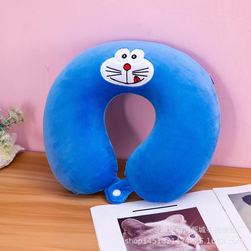 Cartoon animal memory cotton u-shaped pillow neck pillow plane travel pillow protection cervical spine cervical pillow