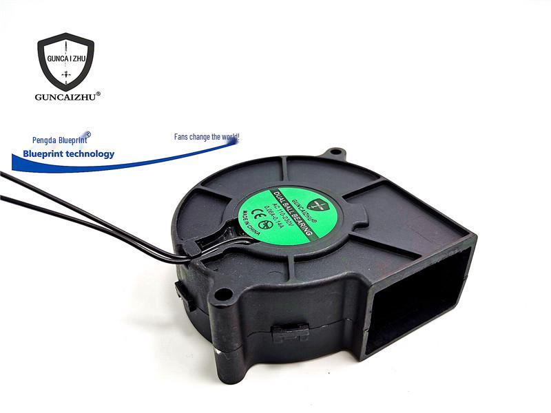 7530 Подшипник качения 7,5 см Турбо-вентилятор AC110-220V Охлаждающий вентилятор