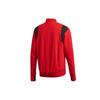 Adidas Colorblock Logo Letter Patch Casual Sports Jacket Men Outerwear Light-Crimson FI4681