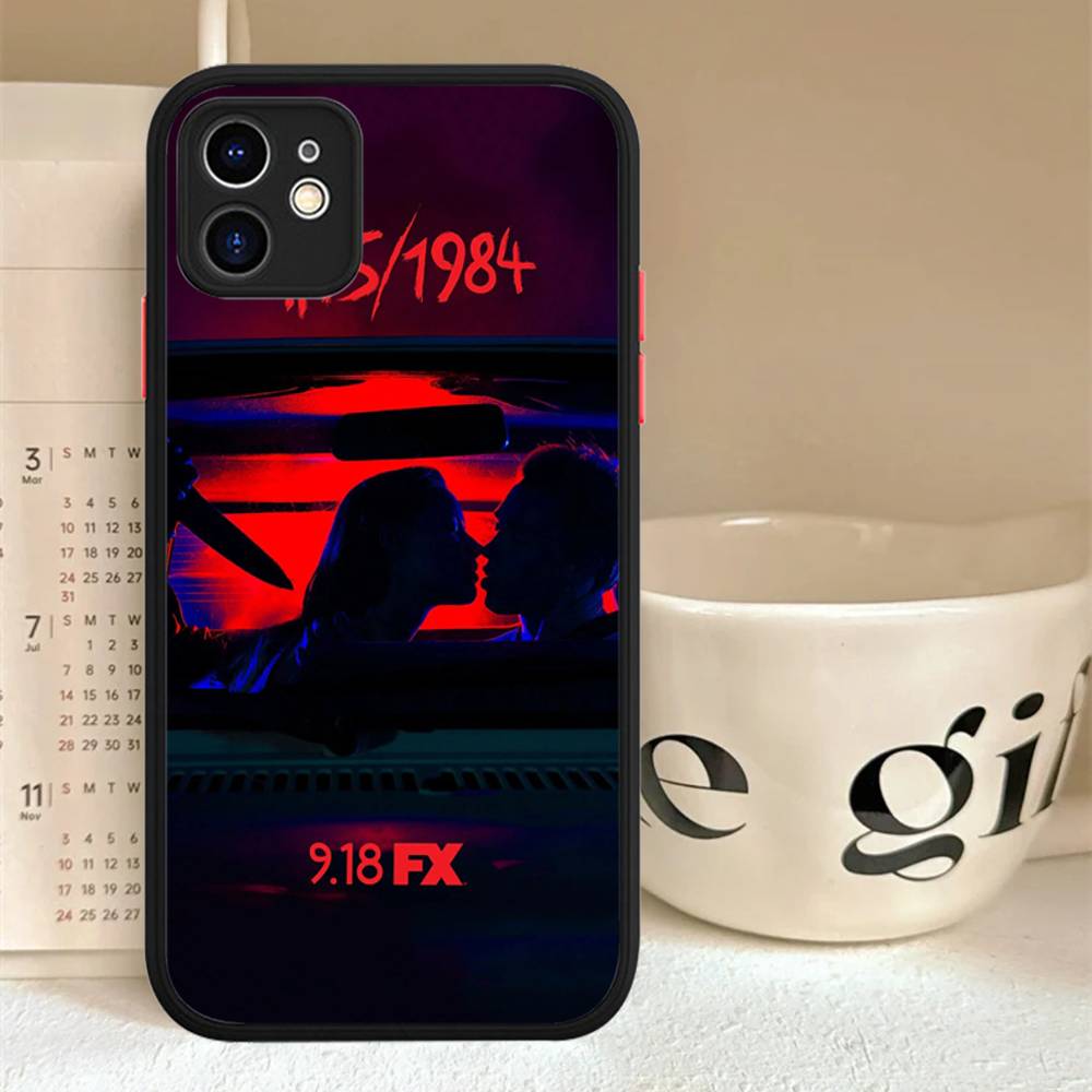 American Horror Story AHS 1984 Matte Translucent Phone Case For Iphone 16 ProMax 15 14 13 12 11 X XS PRO Plus