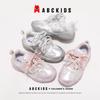 Кроссовки для девочек ABCkids с жемчужным бантом - Стиль Осень 2025