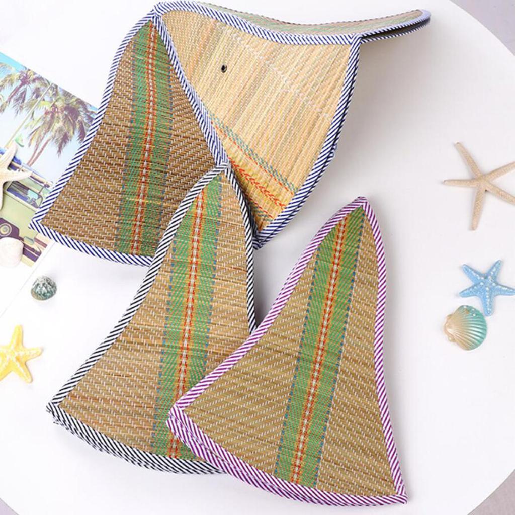 New Straw Hat Large Brim Foldable Soft Sun Hat Women Men Summer Beach Cap Fisherman's Cap Outdoors Fishing Sun Protection