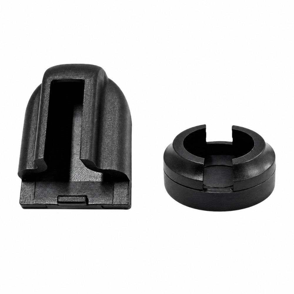 16Pcs Black Plastic Clamp Protector Pads Scratch-Proof Buffer Feet Pads Repair Use
