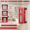 High Accuracy Door Hinge Jig Aluminum Zinc Zinc Alloy Hinge Drilling Locator Template  On-Site Assembly