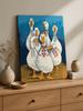 Paint by Numbers with Frame Pictures for Painting - Goose Parade 40X50