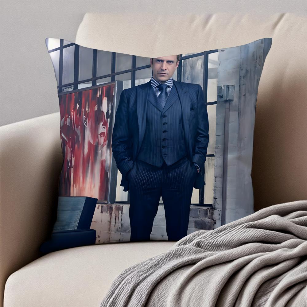 RRafael Barba Cushion Cover Pillowcase Antidustmite Invisible Zipper Short Plush Sofa Cushion
