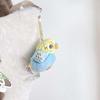 Stuffed Animal Parrot Keyring Cute Bird Bird Pendant Plush Magnetic Keychain  Friend Couple