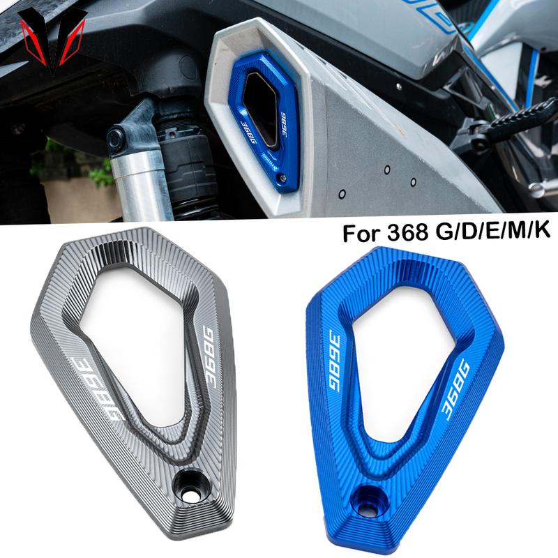 Для ZONTES 368G 501G 368E 368D 368K 368M 368 G D E M K 2025 2026 Мотоцикла CNC Выхлопная труба Хвост Защита Отделки Декоративная крышка