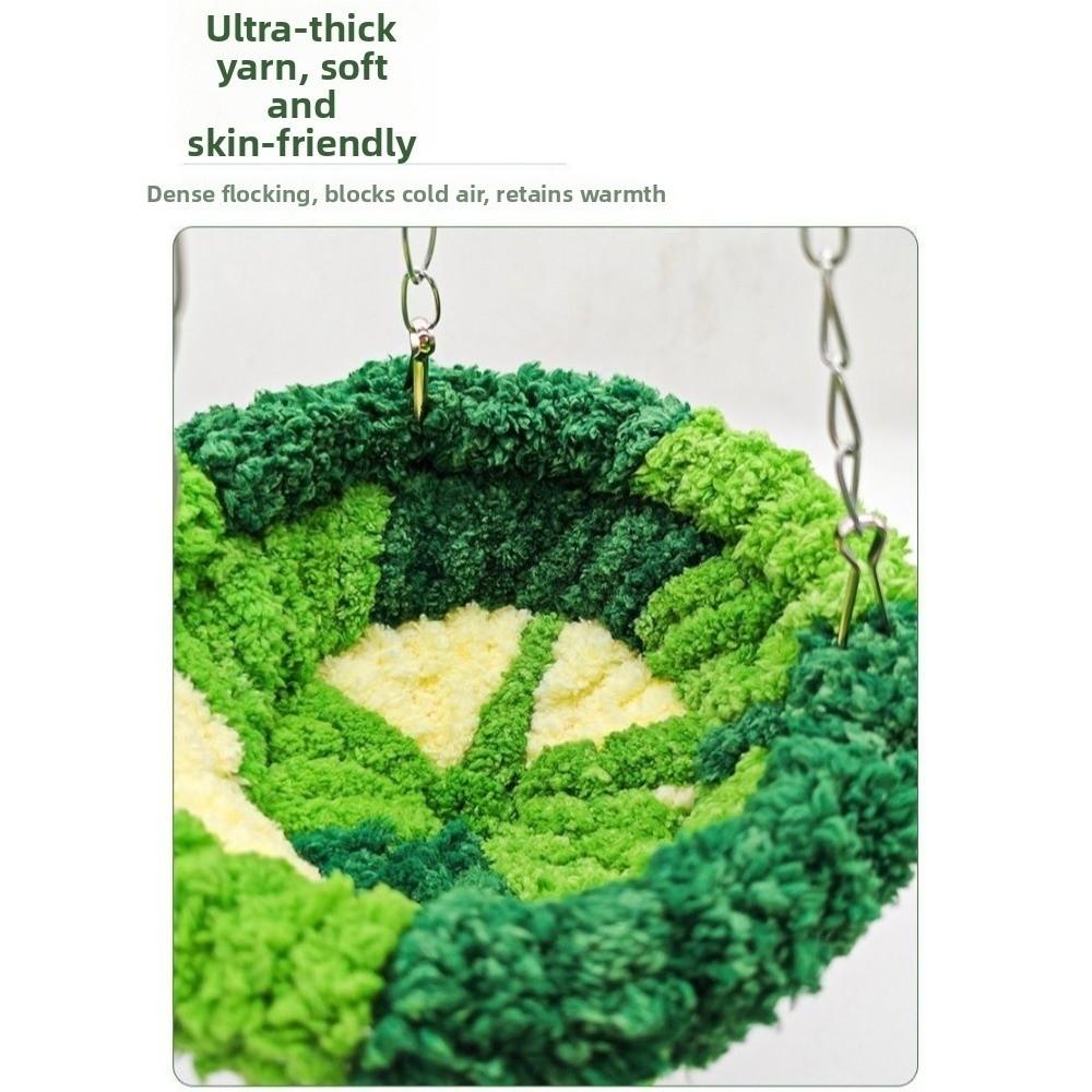 Hanging Bird Hammock Comfortable Bird Cage Swing New Warm Bird Nest Pet Supplies