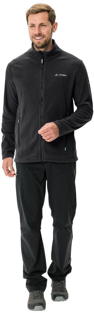 Куртка VAUDE Мужская флисовая куртка Rosemoor Fleece Jacket II черного цвета