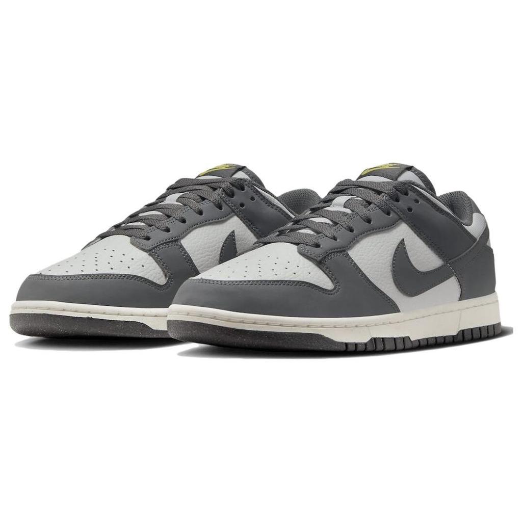Nike Dunk Low Next Nature Iron Grey Lightning Мужские кроссовки кокосовое молоко Photon-Dust FZ4621-001