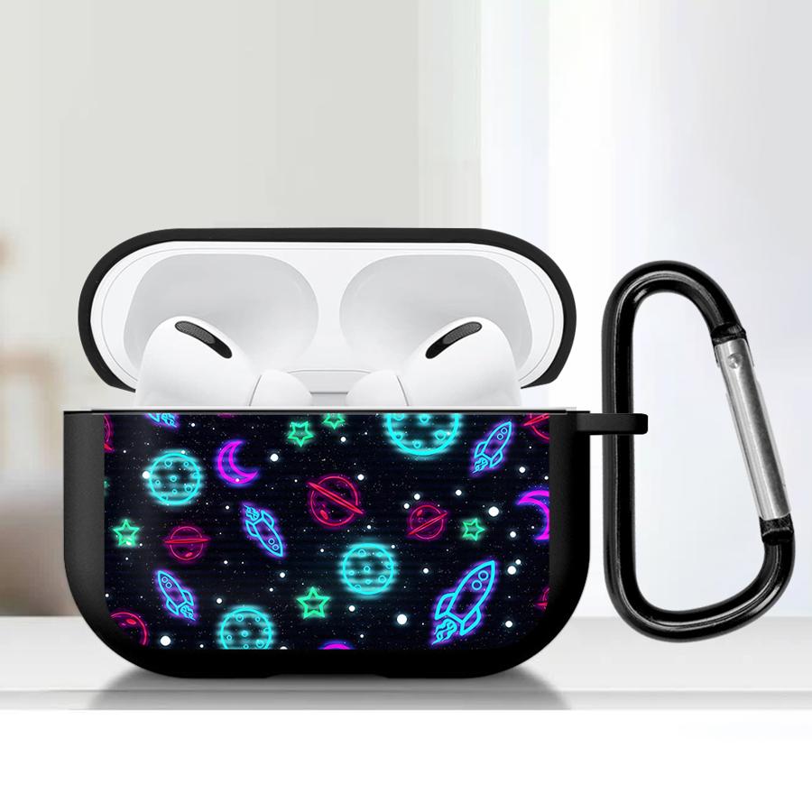 Цветной чехол с принтом Галактики для Airpods 3 4 Pro Pro2 Pro3 2 1 Чехлы для наушников Чехол