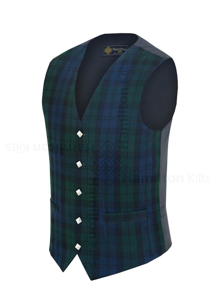Жилет шотландский тартан с пуговицами в виде чертополоха, традиционное платье-жилет для горцев, наряд для вечеринки и свадьбы