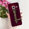 Прозрачный чехол-крышка для Samsung J1 mini, роскошная корона, буква от A до Z, 2D-рисунок, мягкий корпус для Samsung Galaxy J1 mini SM-J105B SM-J105H