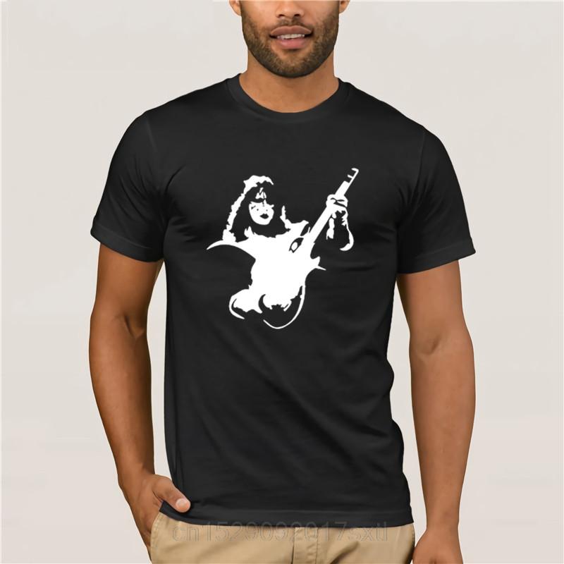 Sports man's T-shirt On Summer Onepice Men's Ace Frehley 100% Mens Short sleeve T Shirt