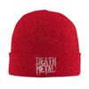 New Death Metal Band Warm Knitted Cap Hip Hop Bonnet Hat Autumn Winter Outdoor Beanies Hats For Men Women Adult
