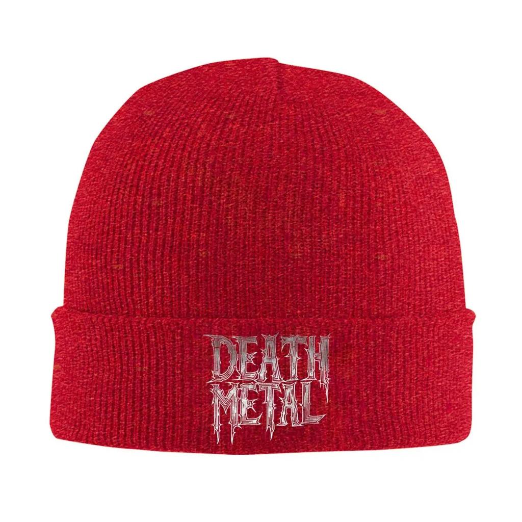 New Death Metal Band Warm Knitted Cap Hip Hop Bonnet Hat Autumn Winter Outdoor Beanies Hats For Men Women Adult