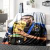 Mbappe's Dynamic Celebration Blanket Soft & Cozy Suitable for Chair Livingroom Bedding Four Seasons Multipurpose Warmthful Decor