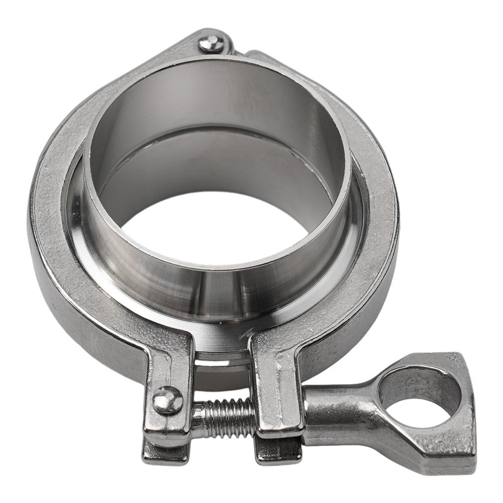 Фитинги для труб диаметром 19–102 мм, обжимное кольцо SS304, санитарная сварка