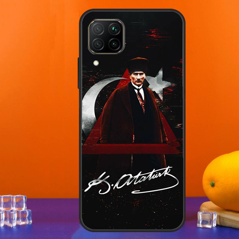 Турция Волк Мустафа Кемаль Ататюрк Для Huawei Nova 12s 12i 11i 8i 9 10 SE Y91 Y90 Y60 Y70 Y72 Y61 P20 P40 Lite P30 P60 Pro Чехол