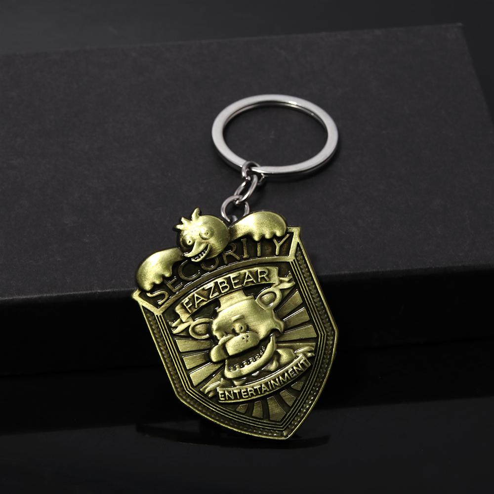 Аниме Игра FNAF Фигурки Фредди Эмалевые значки Фокси Бонни Животное Кукла Значок Броши Для Мужчин Женщин Аксессуары для Рюкзака Украшения
