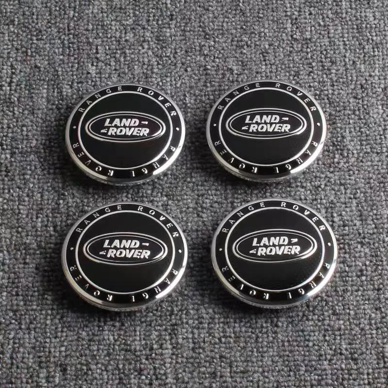 4pcs 62mm Car Hub Center Cover Wheel Cap Logo Badge Emblem Land Rover Discovery Range Rover Evoque Auto Accessories BQ3