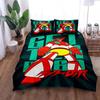 Комплект постельного белья с пододеяльником Shin Getter Robot King Queen Double Full Twin Single Size