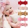 Baby Soft 5" Hair Bow Headband Kids Girls Velvet Headwrap Turband Toddler Photo Pro DIY Hair Accessories