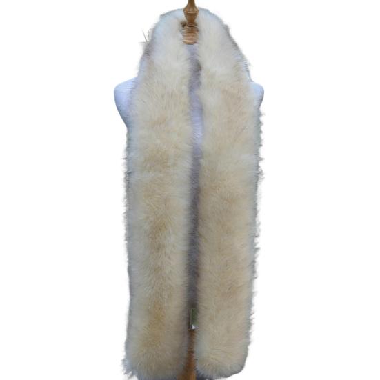 Women Long Scarf Solid Color Thickened Scarf Imitation Fox Fur Versatile Soft Scarf Winter Outdoor Wear