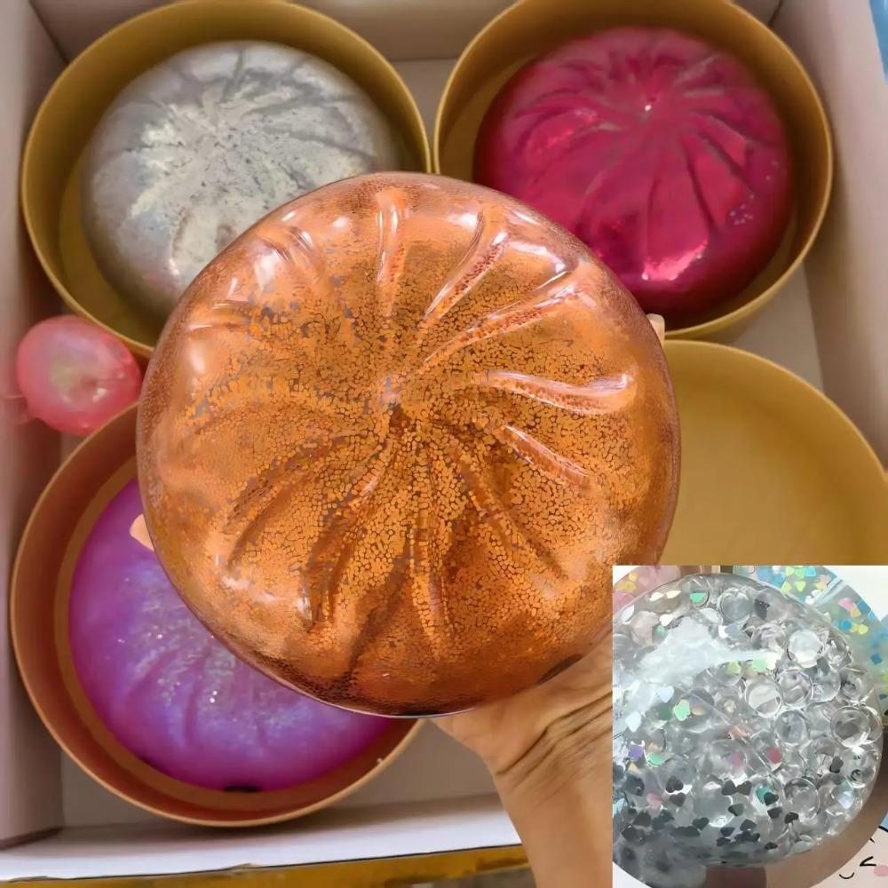 15 см Сквиш-пельмень с бусиной, медленно восстанавливающий форму, шарик-антистресс, украшение для снятия напряжения, подарки для релаксации