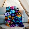 Blox Fruits Theme Printed Blanket - Perfect for Couch, Bed, Travel & Outdoor Use | Machine Washable, Cozy & Durable.