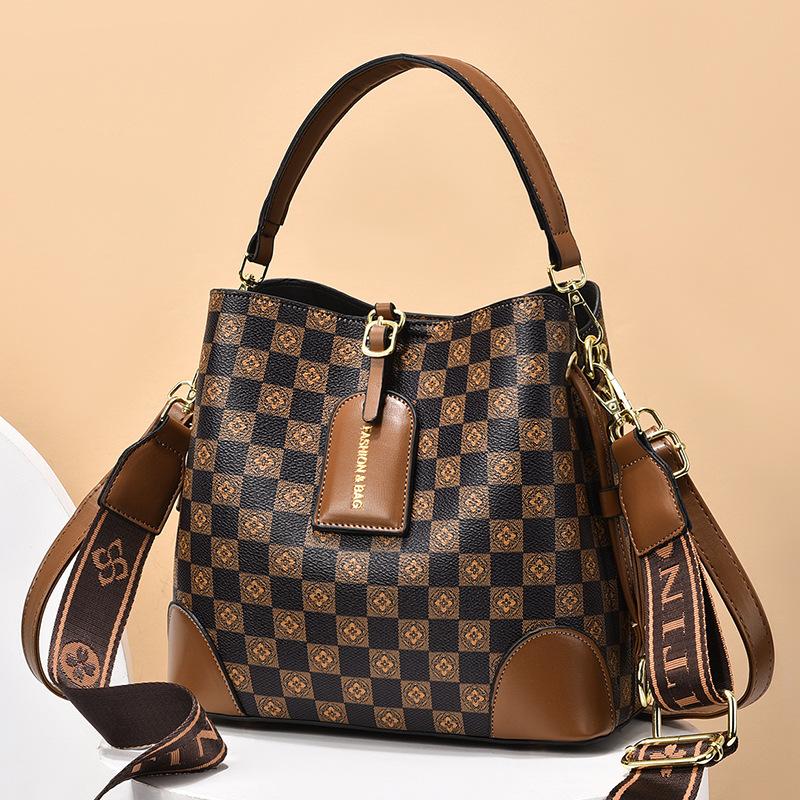 Women's Crossbody Bag, Bucket Bag, High-Quality Light Luxury Style Shoulder Bag, Handbag