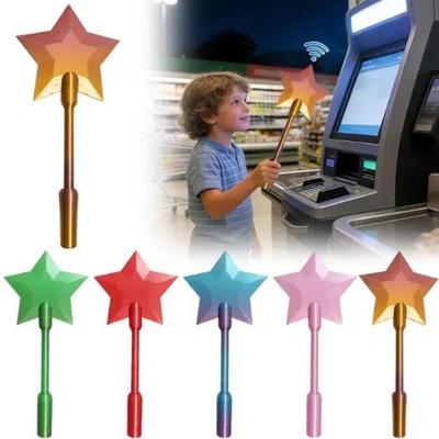 Портативная 3D-печатная волшебная палочка Tap To Pay Легкая держатель для волшебной палочки-звезды Ежедневное использование