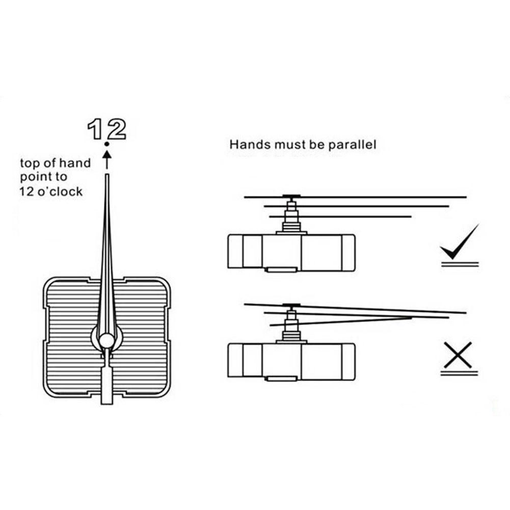 Clock Motor Mechanism Wall Quartz Clocks Accessory