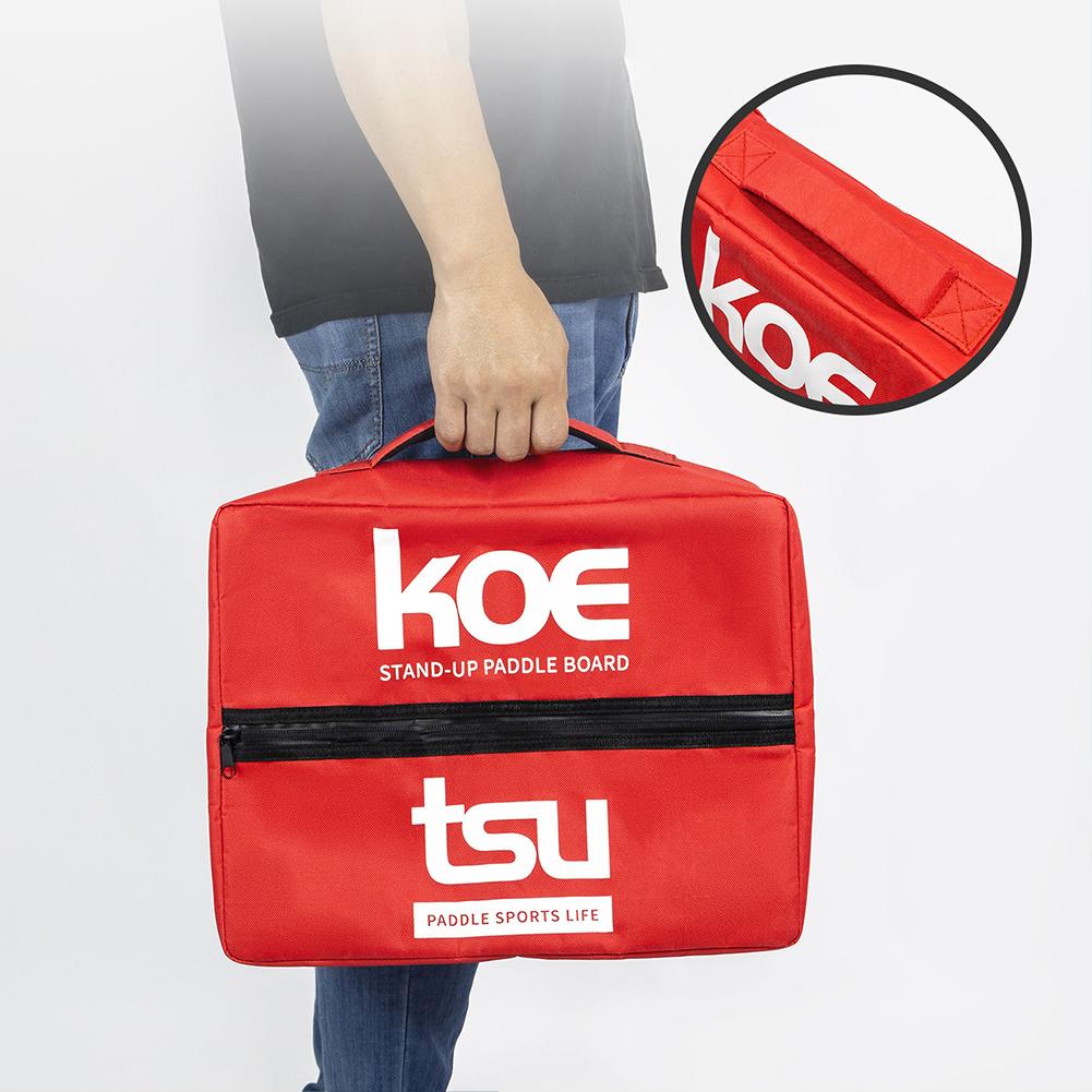 KOETSU Сумка для хранения сапборда Регулируемая сумка-охладитель для палубы сапборда Герметичная молния Сумка для хранения продуктов для сапборда