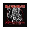 Iron Maiden Бегите, пока можете, Плетеная стандартная нашивка