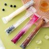 100pcs Leak-Proof Disposable Transparent Ice Lolly Bag Self Seal Ice Cube Mold Ice Bags  Cool Summer
